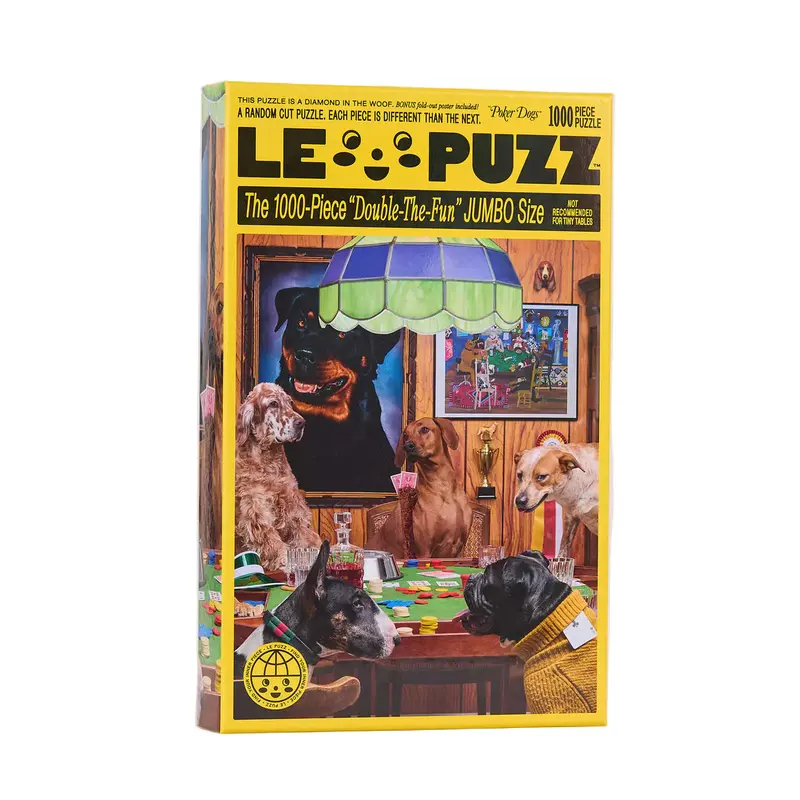 Puzzle Poker Dogs - Le Puzz