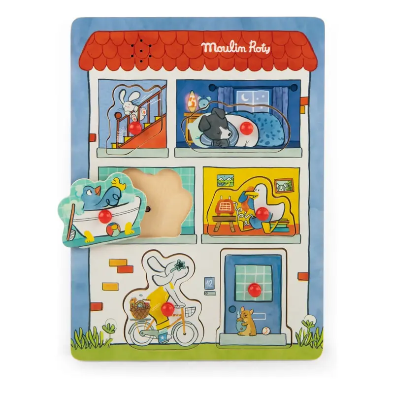 Puzzle sonoro de Puce & Pilou