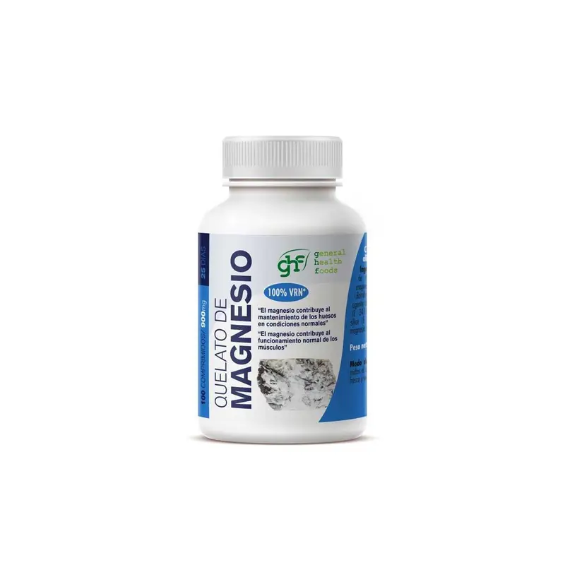 Quelato de Magnesio 900mg - 100 comprimidos - GHF