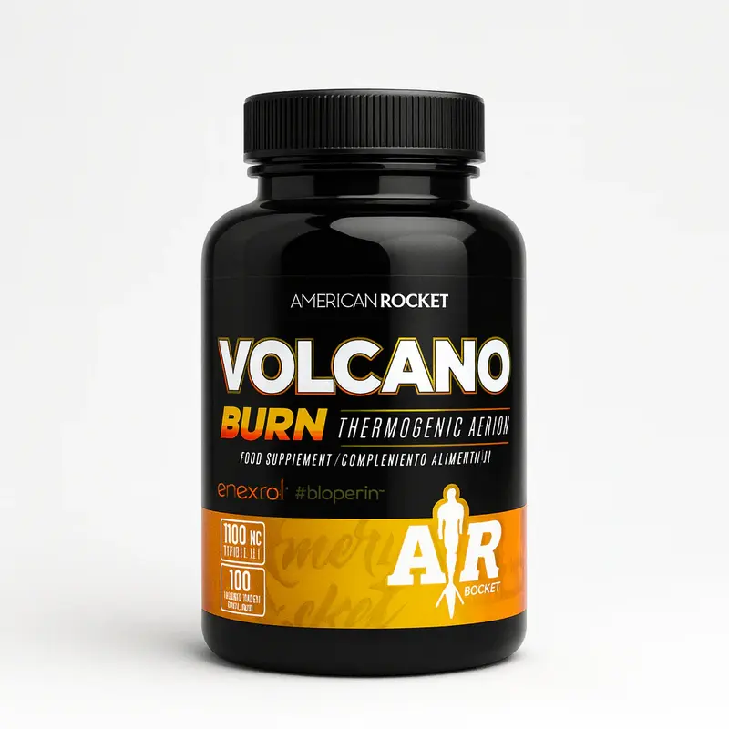 Quemador Volcano BurnAmerican Rocket90 cápsulas