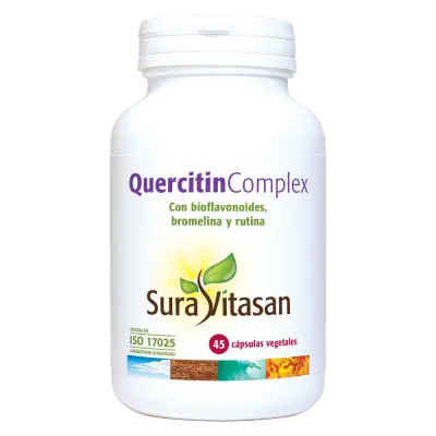 Quercitin Complex 45 cápsulas 600mg - SURAVITASAN