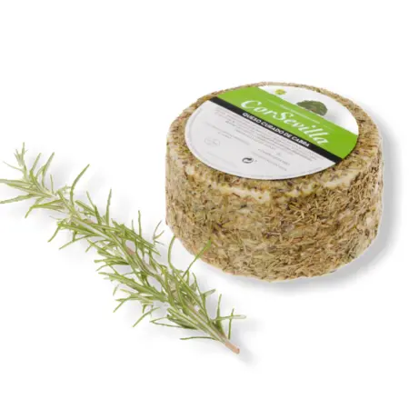 Queso curado de cabra al romero