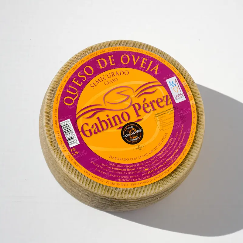 Queso de Oveja Semicurado Gabino Perez