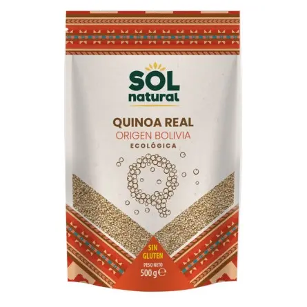 Quinoa Real sin gluten bio 500g Sol Natural