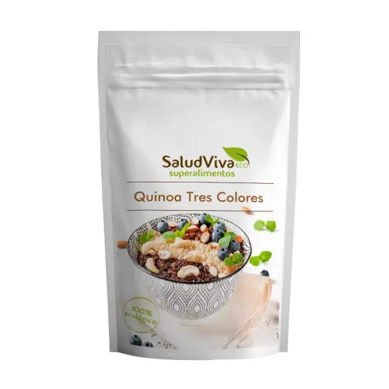 Quinoa Tres Colores Roja Blanca y Negra 400g Eco - SALUD VIVA