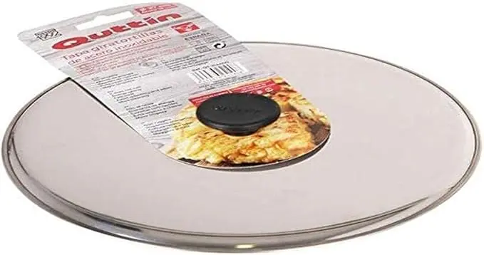 Quttin Tapa Gira tortillas de Acero Inoxidable (27 cm)
