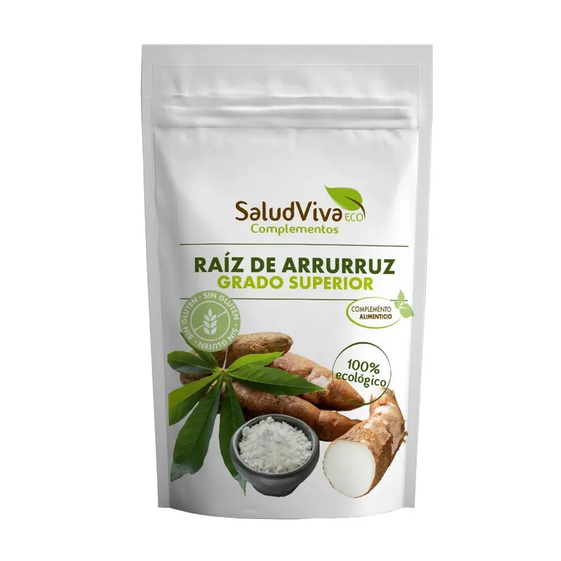 Raíz de Arrurruz premium 250g Eco - SALUD VIVA