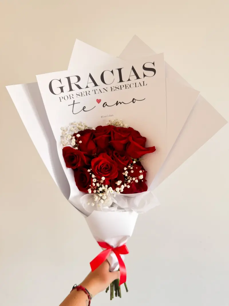 Ramo de 12 rosas