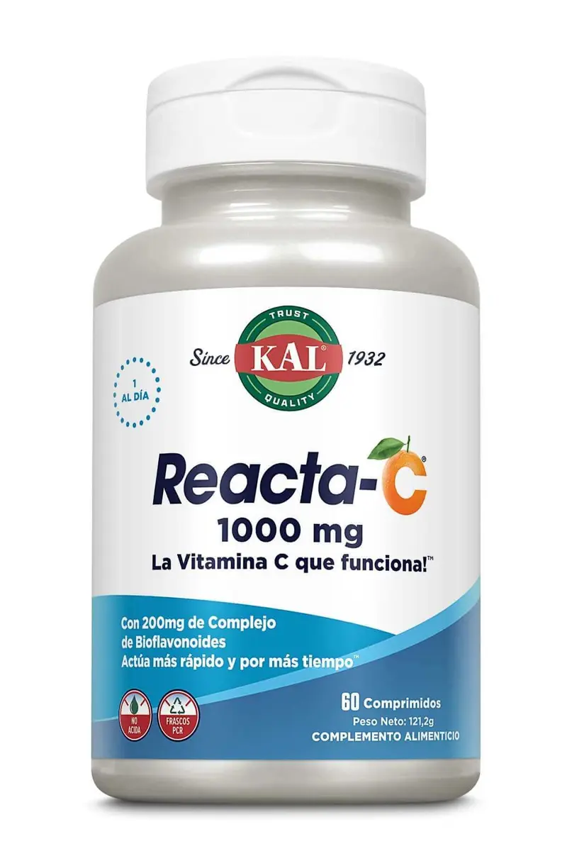 Reacta C 1000 mg - 60 comprimidos - KAL