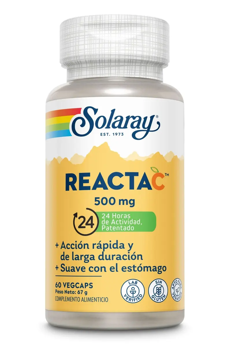 Reacta C 500mg 60 vegacápsulas