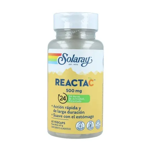REACTA C 500mg 60caps - SOLARAY