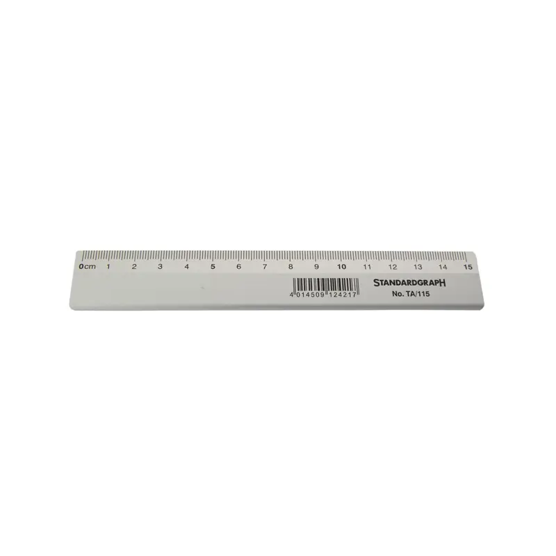 Regla de aluminio 15cm