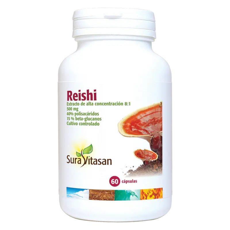 Reishi 60 cápsulas - SURAVITASAN