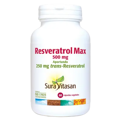 Resveratrol Max 60 cápsulas