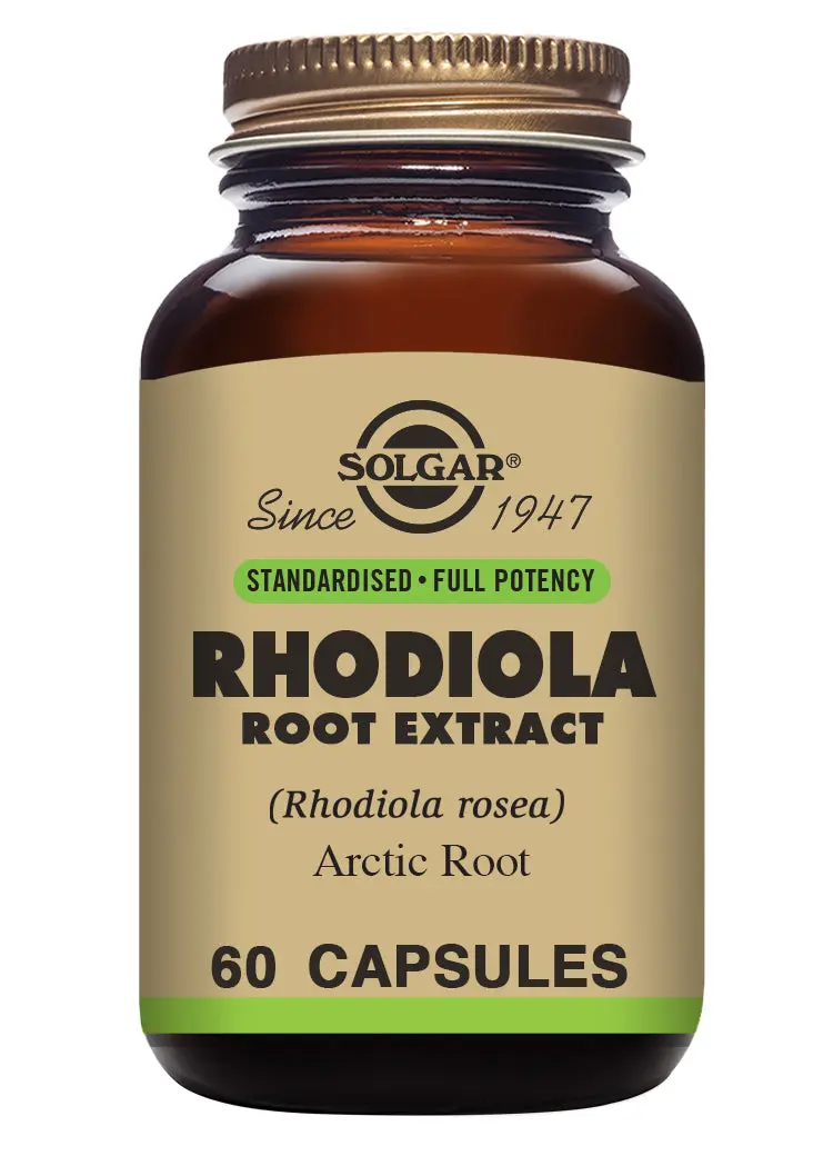 Rodiola Extracto de Raíz (Rhodiola rosea) -  60 Cápsulas vegetales