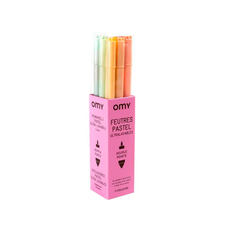 Rotuladores Omy Pastel