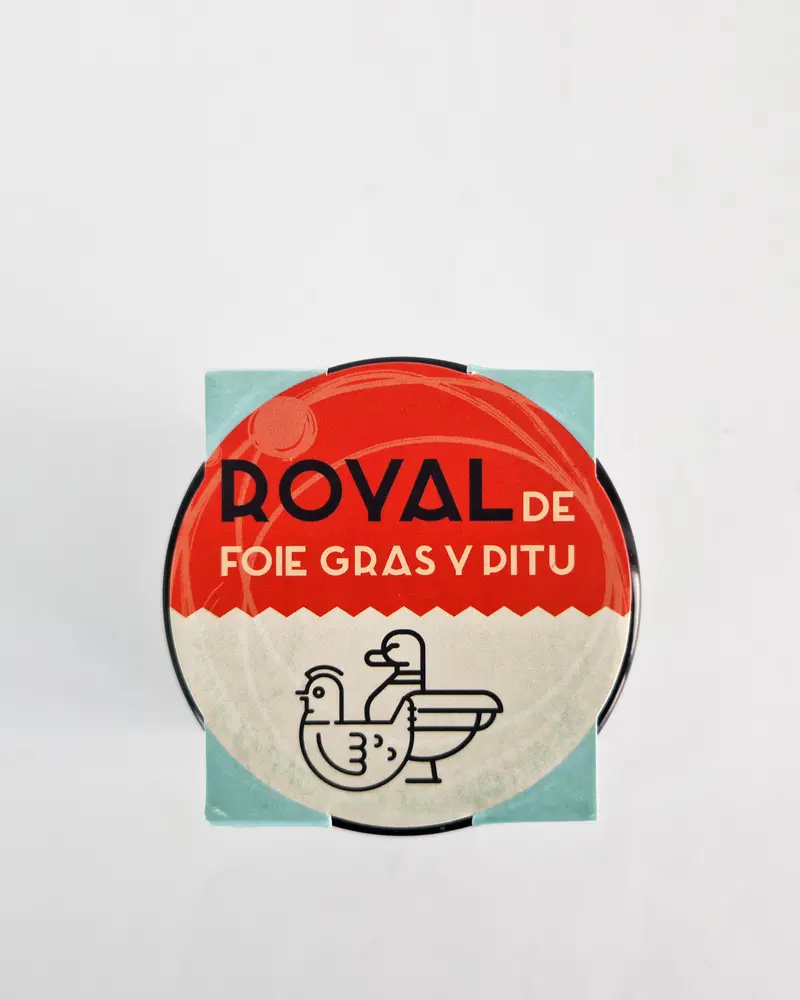 Royal de foie gras y pitu Gunea 90 g