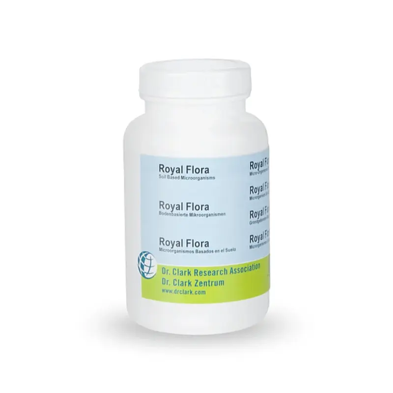 Royal Flora, Probióticos Provenientes de la Tierra, 450 mg 120 cápsulas - HULDA CLARK
