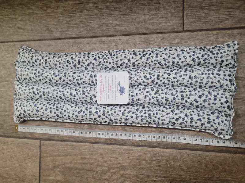 Saco termico artesanal 48cm lavanda