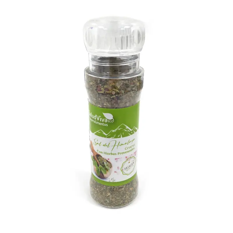Sal Himalaya Gruesa y Hierbas Provenzales 105g Eco - SALUD VIVA