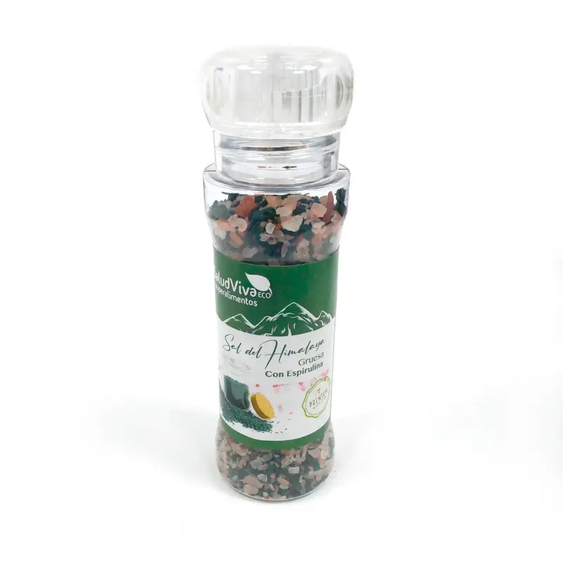 Sal Himalaya Gruesa y Spirulina Palitos Eco 150g - SALUD VIVA