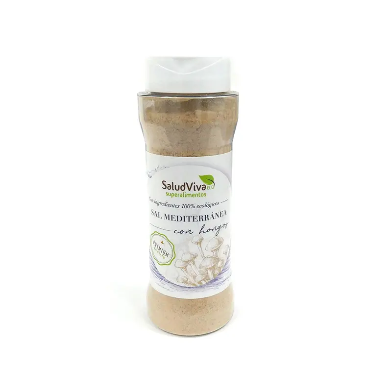 Sal Mediterranea con Hongos Eco 160g - SALUD VIVA