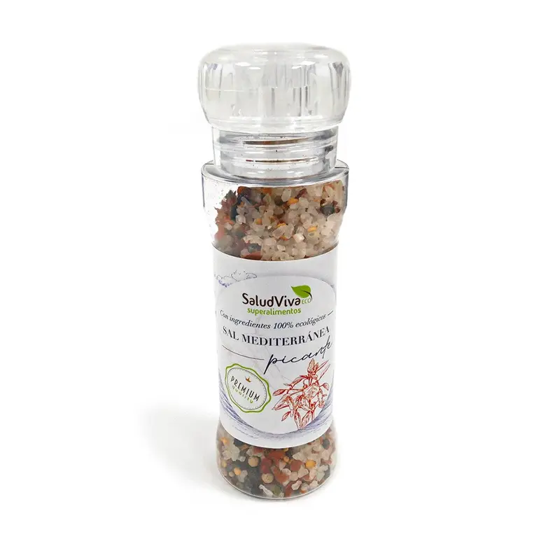 Sal Mediterranea Picante Eco 130g - SALUD VIVA