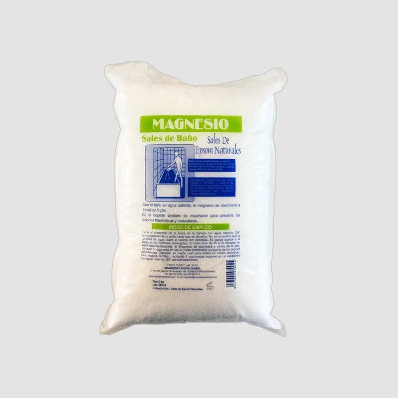 Sales de magnesio bolsa 2kg Santa Isabel