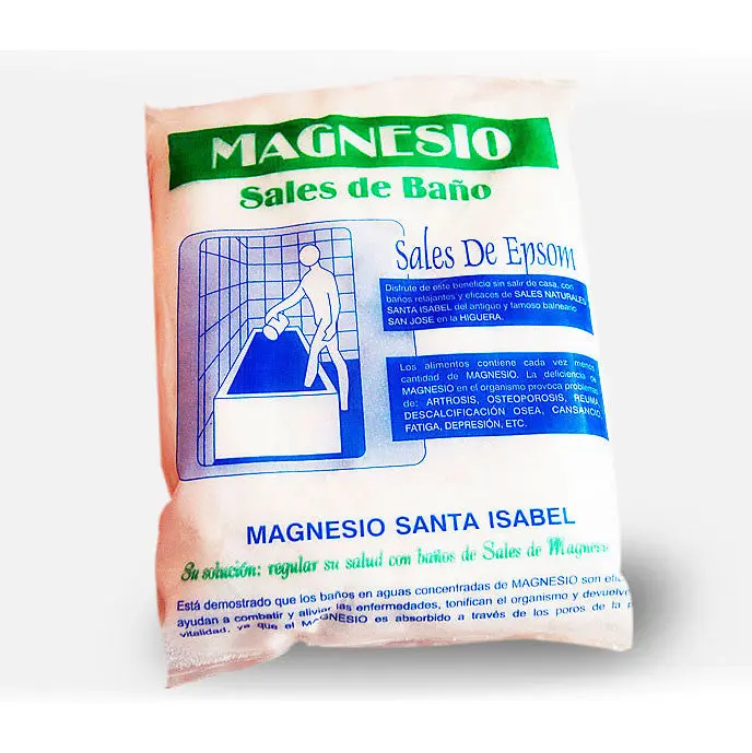 Sales de magnesio saco 4.5 kg Santa Isabel