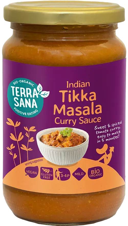 Salsa Tikka Masala Bio Bote Cristal 350 gr