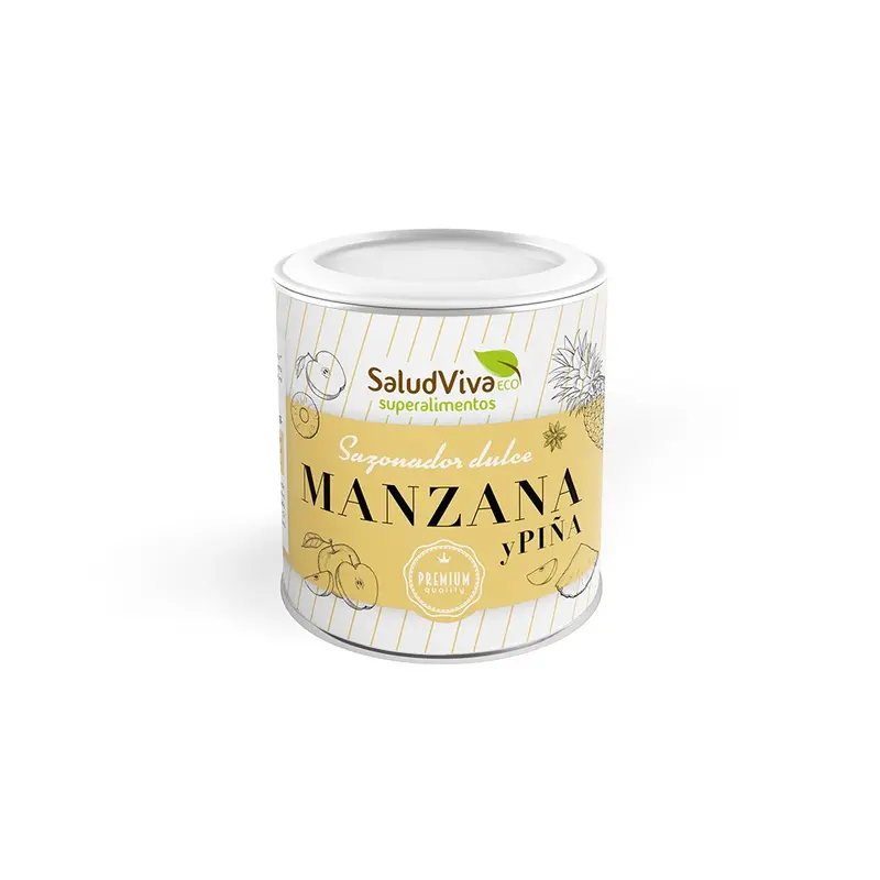 Sazonador Dulce con Manzana y Piña Eco 60g - SALUD VIVA
