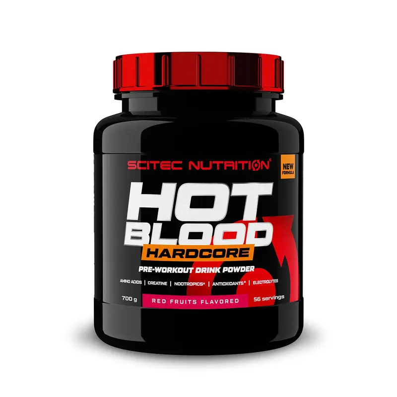 SCITEC NUTRITIONHot Blood Hardcore Red fruits flavored