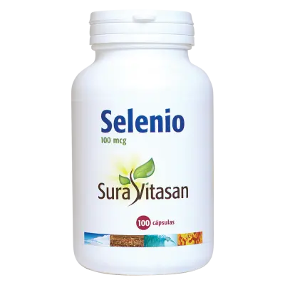 Selenio 100 cápsulas 100Ug - SURAVITASAN