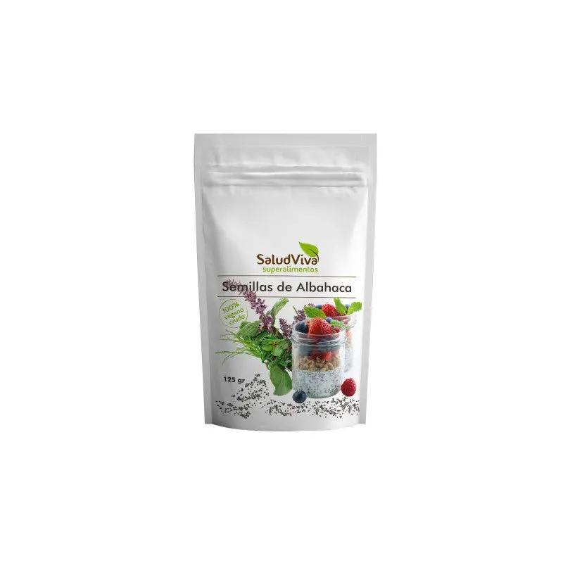 Semillas de Albahaca 125gr, Salud Viva