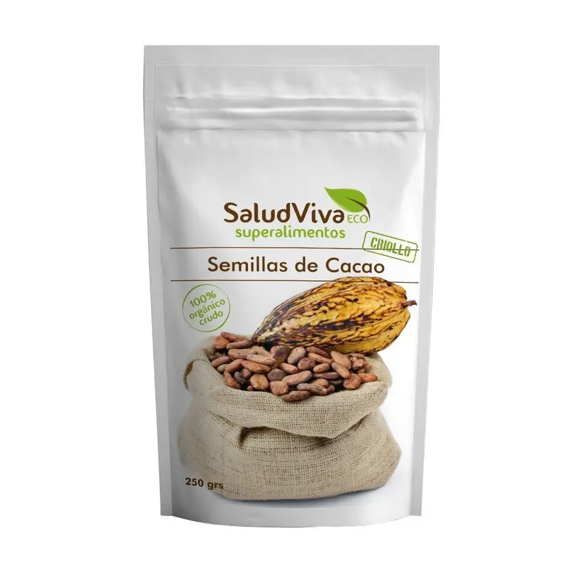 Semillas de CACAO 250gr- SALUD VIVA