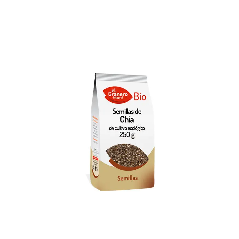 SEMILLAS DE CHÍA BIO, 250 G - EL GRANERO INTEGRAL