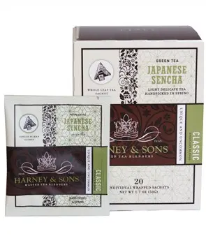 SENCHA Caja 20 Pirámides seda en sobres individuales