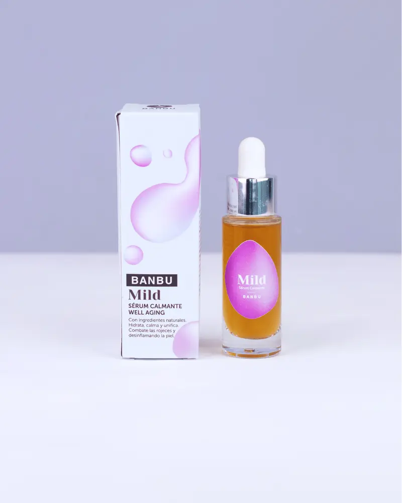 Sérum Facial Calmante Pieles Sensibles con Rojeces MILD - Banbu