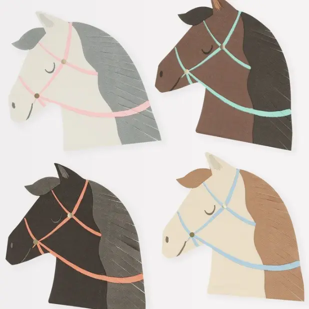 Servilleta de caballo