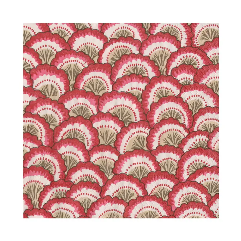 Servilletas almuerzo de papel diseño Rojo Portchartrain