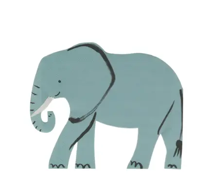 Servilletas de elefante