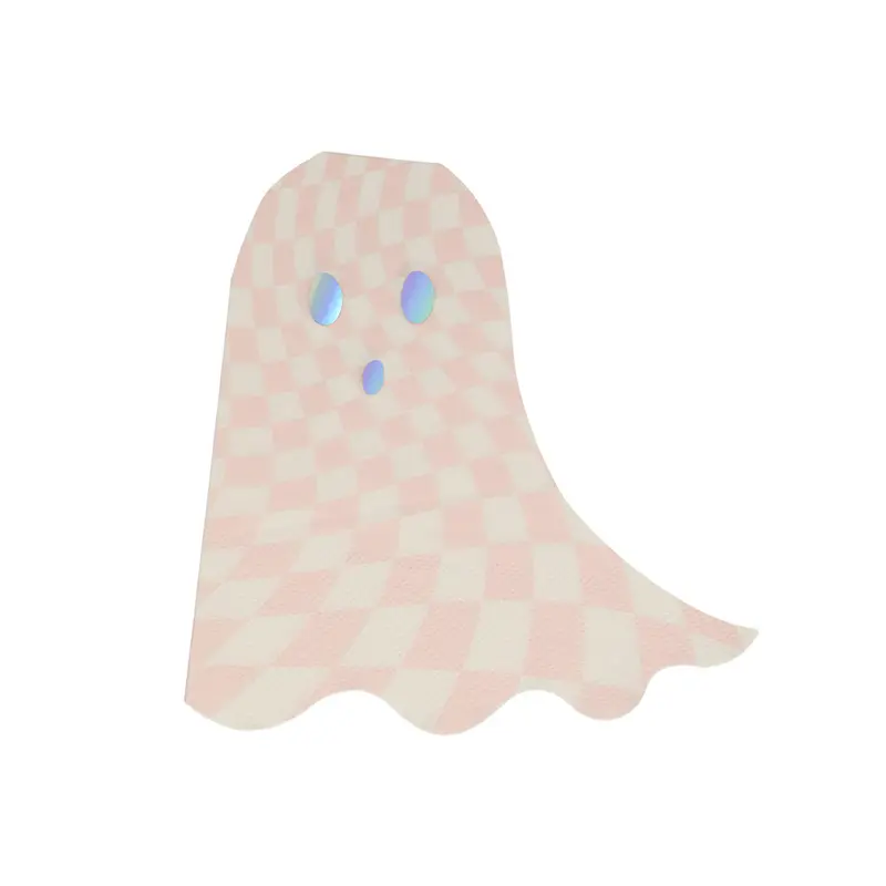 Servilletas de fantasma en rosa pastel