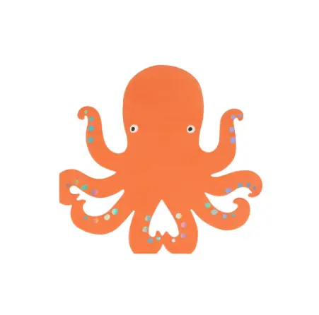 Servilletas de pulpo