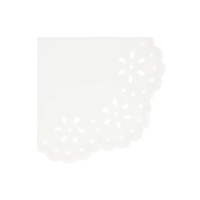 Servilletas Grandes Blancas Broderie Anglaise