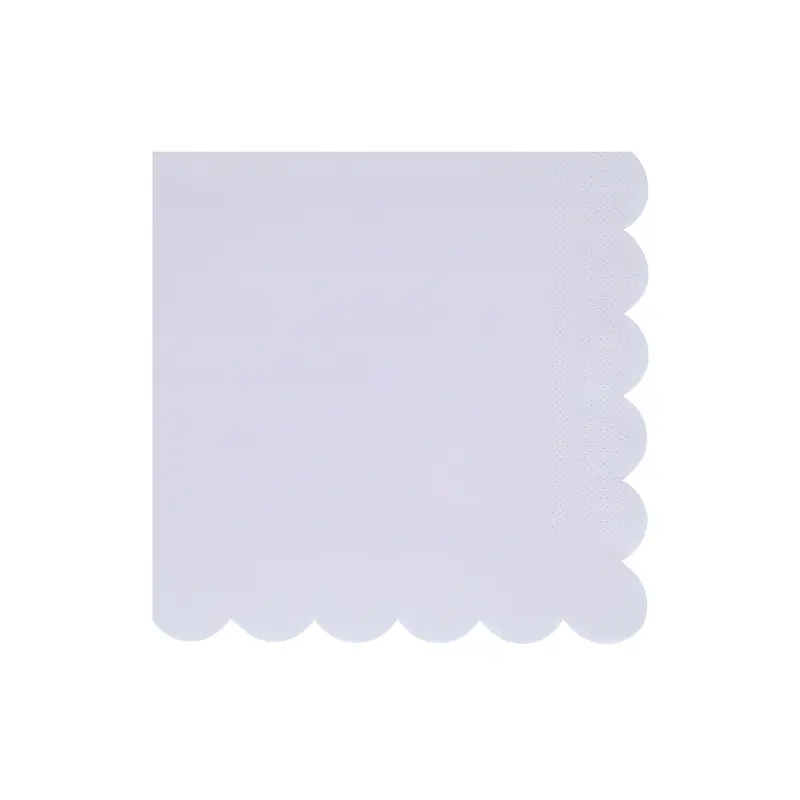 Servilletas grandes periwinkle