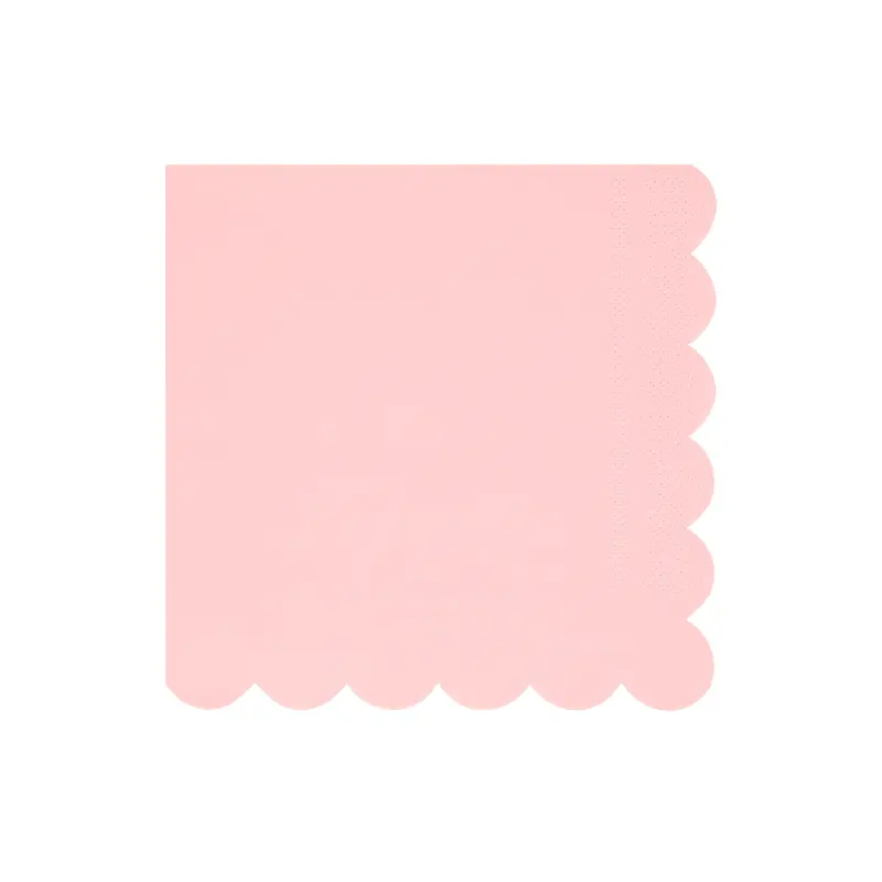 Servilletas grandes rosa