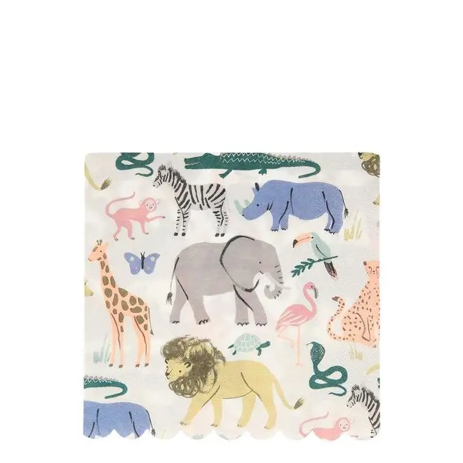 Servilletas grandes Safari