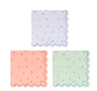 Servilletas pequeñas con estrellas