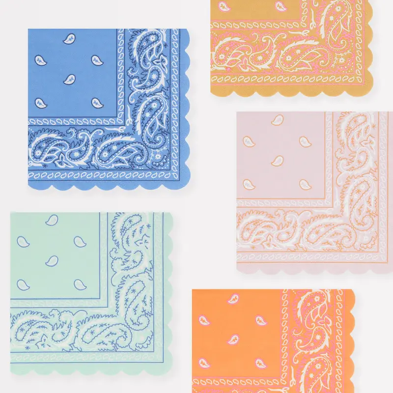 Servilletas Pequeñas Western Bandana