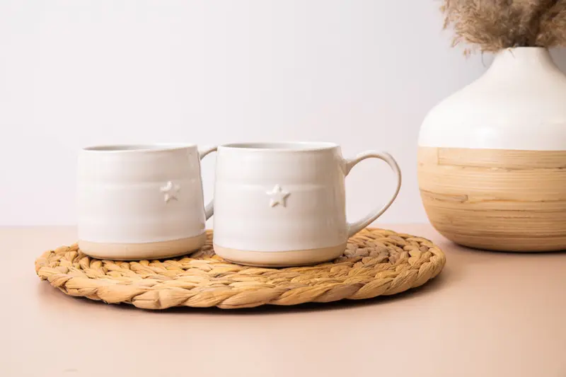 Set 2 Tazas Farmhouse Star 380ml